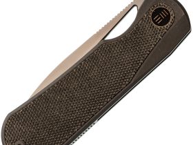 Складной нож We Knife Baloo, сталь CPM 20CV, рукоять титан/микарта