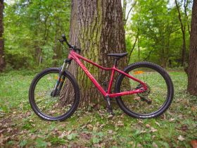 Женский велосипед Alpine Bike Terra 8W, год 2026, цвет Красный, ростовка 16