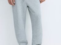 Трикотажные джоггеры, Серый