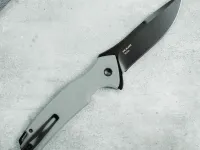 Складной нож Mr.Blade Hellcat blackwash сталь VG-10, рукоять Grey G10