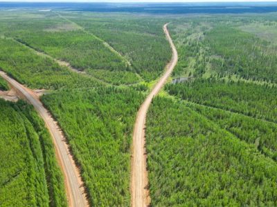 В Мирнинском районе на участке дороги «Вилюй» открыли движение для грузового транспорта
