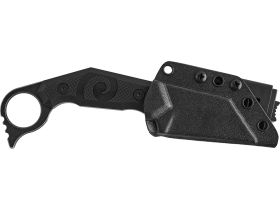 Нож с фиксированным клинком Fox TOA, сталь N690, рукоять G10, черный