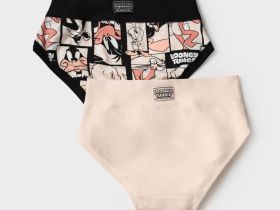 Трусы трикотажные для девочек, 2 шт в комплекте