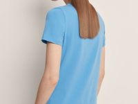 Футболка прямого кроя с принтом