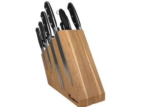 Подставка для ножей магнитная комбинированная Woodinhome KS016SON, дуб