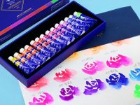 Набор акварели Paul Rubens "Флуоресцентная" 14 цв в тюбиках 5 мл, в к/кор