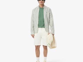 Мужская футболка Lacoste из хлопка