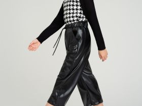 Брюки трикотажные для девочек