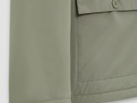 Утепленная куртка с отложным воротником