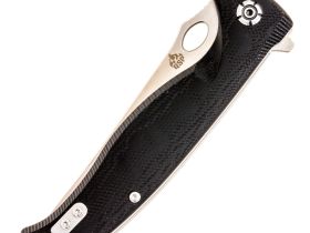 Складной нож QSP Knife Gavial, сталь D2, рукоять G10, черный