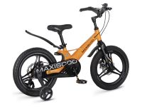 Детский велосипед Maxiscoo Space Deluxe 16, год 2026, цвет Желтый