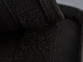 Пенал для кистей на короткой ручке "Сонет" 14х27 см, 15 отделений, полиэстер, черный