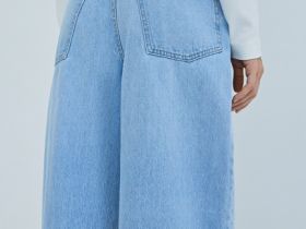 Джинсы Balloon со средней посадкой, Голубой