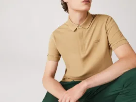 Мужское поло Lacoste PARIS стандартного кроя