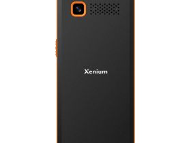 Мобильный телефон Xenium X300 Чёрный / Оранжевый