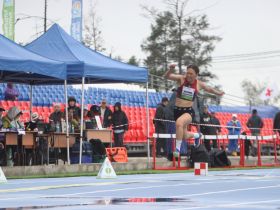 Кай Адамов вышел в лидеры по якутским прыжкам на Играх Манчаары