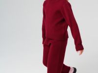 Комплект трикотажный для девочек: джемпер, брюки