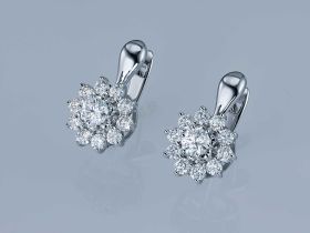 Серьги из белого золота э4712сг04202940_white