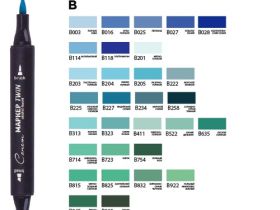 Маркер спиртовой Сонет "TWIN Brush" Морская сосна