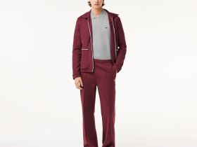 Мужское поло L.12.12 из меланжевой ткани