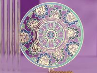 Закладка для книг с подвеской "Сокровище Дуньхуана" (латунь)