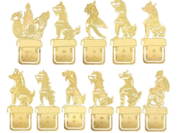 Подарочный набор закладок "Стражи запретного города" (латунь)