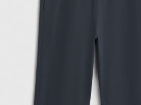 Широкие трикотажные брюки Wide leg, Серый