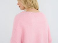 Джемпер из мягкой пряжи с шерстью, Розовый