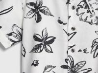 Рубашка с принтом для мальчиков, Бежевый