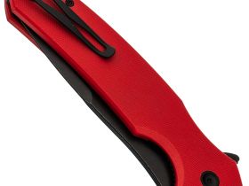 Складной нож Mr.Blade Hellcat blackwash сталь VG-10, рукоять Red G10