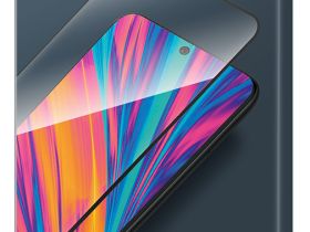 Защитное стекло BoraSCO для HUAWEI Nova Y73 с чёрной рамкой