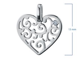 Подвеска из серебра э0612пд07174400