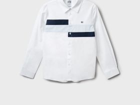 Рубашка текстильная для мальчиков (comfort fit)