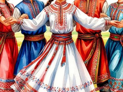 Хоровод народных песен