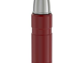 Термос из нерж. стали тм SK2000 Rustic Red