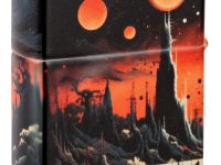 Зажигалка ZIPPO Galactic Landscape Design с покрытием 540 Matte, латунь/сталь, разноцветная, матовая, 38x13x57 мм
