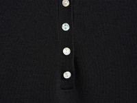 Джемпер с коротким рукавом, Черный