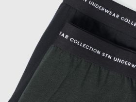 Трусы-транки с низкой посадкой, 2 шт., Зеленый