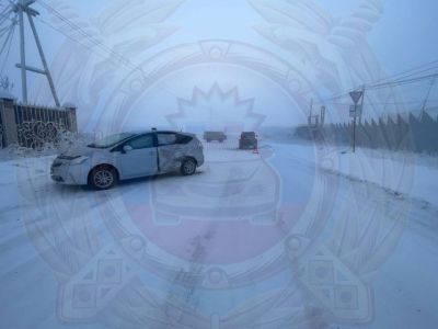 В ДТП с участием трех автомобилей в Якутске пострадал ребенок