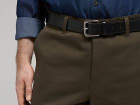 Брюки прямого кроя