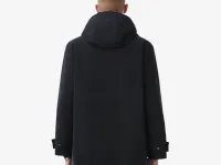 Мужская водоотталкивающая парка Lacoste средней длины с капюшоном