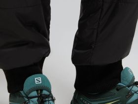 Утепленные брюки с эластичным низом