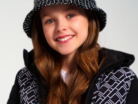 Панама текстильная для девочек