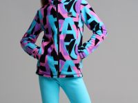 Куртка трикотажная для девочек