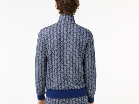 Мужская жаккардовая толстовка Lacoste PARIS с монограммой