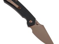 Складной нож Tenable Fenrir, сталь 14C28N, рукоять G10, черный