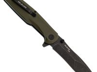 Складной нож Mr.Blade Convair Gen.2 blackwash сталь D2, рукоять Olive G10