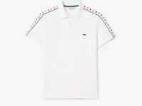 Мужское поло Lacoste с контрастной полосой