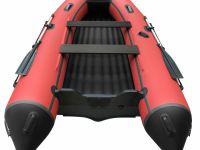 Лодка ПВХ ORCA 380 НДНД красный/черный