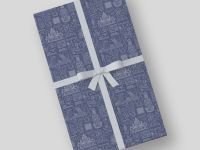 Бумага упаковочная двусторонняя "Петербург" 50*70 см